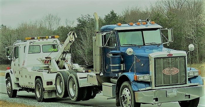 heavy duty towing. wheel lift towing